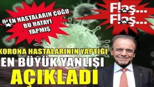 Prof. Dr. Mehmet Ceyhan Korona Hastalarının Yaptığı En Büyük Yanlışı Açıkladı
