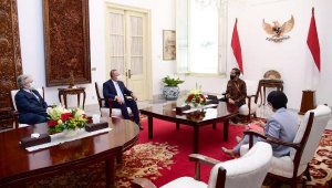 Çavuşoğlu, Endonezya Devlet Başkanı Widodo ile görüştü