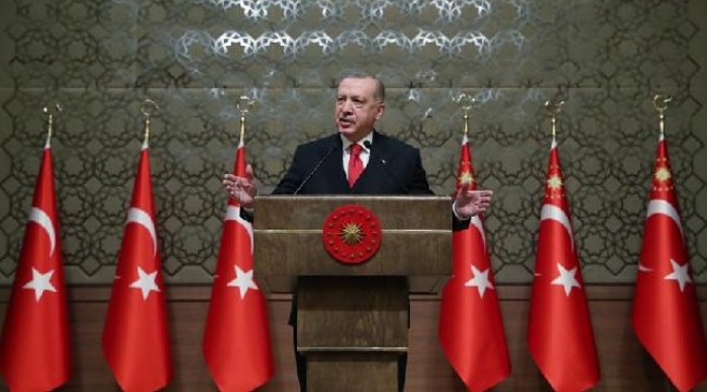 Erdoğan: Milli olmayan milletlerarası olamaz, yerli olmayan evrensel içinde kendine yer bulamaz