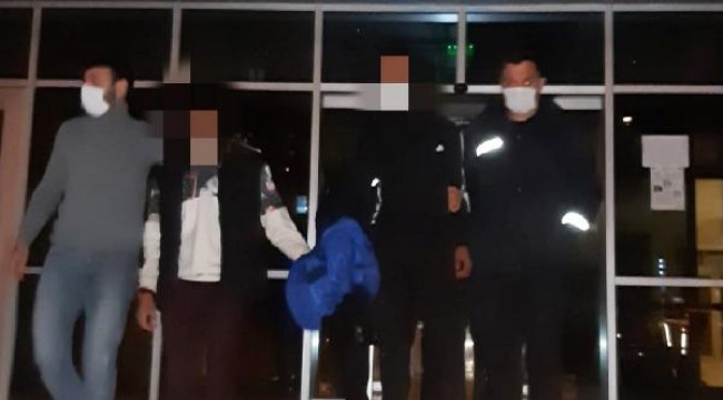 Keşan'da, depodan 10 teneke zeytin çalan 3 şüpheli tutuklandı