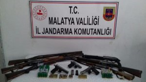 Malatya'da silah kaçakçılarına operasyon: 3 gözaltı