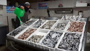 Trabzon'da kısıtlamada balığa ilgi