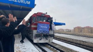 Türkiye-Çin ihracat treni, Kars'a ulaştı