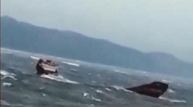 Bartın'da 12 personeli bulunan kuru yük gemisi battı