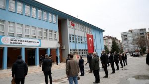Bursa'daki okullarda İstiklal Marşı töreni düzenlendi