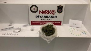 Ergani'de evdeki uyuşturucuya 1 gözaltı