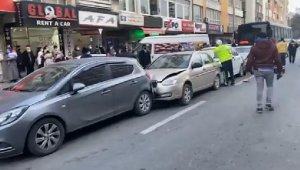Kayseri'de 9 aracın karıştığı zincirleme kaza: 7 yaralı