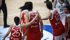 A Milli Kadın Basketbol Takımı, Litvanya'yı devirdi