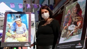 'Acıya Emek Eden Kadınlar Sergisi'nde 'Ayda bebek' vurgusu