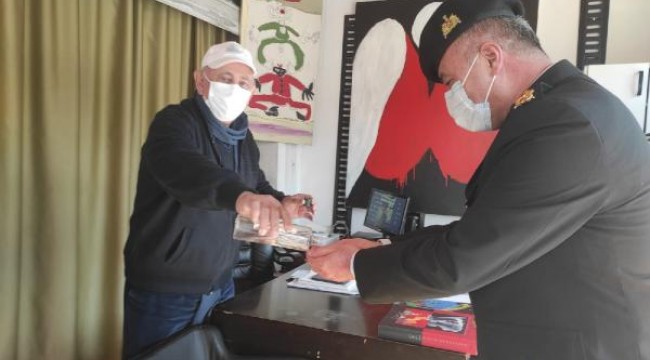 İstanbul İl Jandarma Komutanı Kilyos'ta kafe ve restoranları denetledi