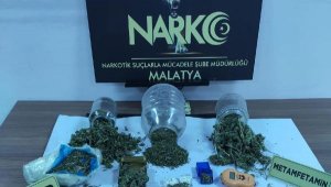 Malatya'da uyuşturucu operasyonuna 2 tutuklama