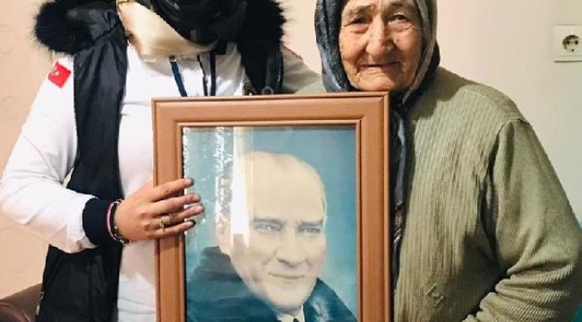 Melekler, Latife ninenin Atatürk portresi isteğini yerine getirdi