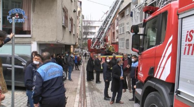 Esenyurt'ta yangın paniği; mahsur kalan 7 kişi kurtarıldı