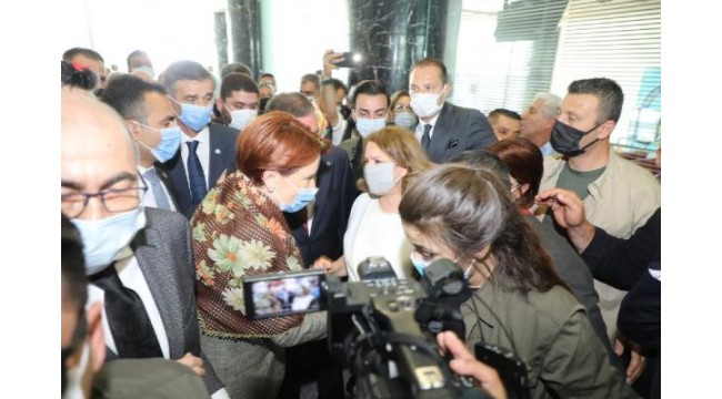 İYİ Parti Genel Başkanı Meral Akşener Hatay'da