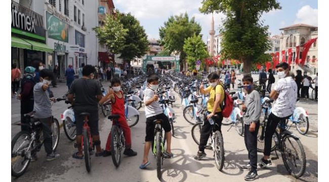 Akıllı bisikletler yeşil bir Aksaray için pedal çevirdi