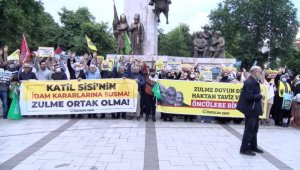 Mısır'daki idam kararlarına İstanbul'da protesto