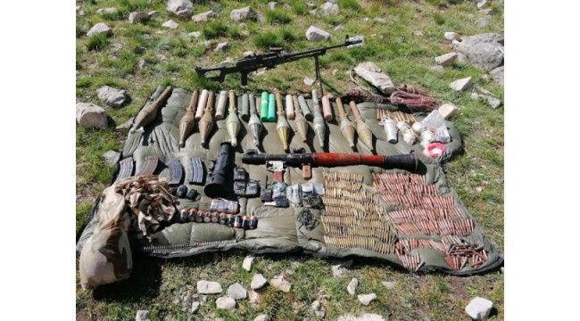 Van'da PKK'ya operasyon; çok sayıda mühimmat ele geçirildi