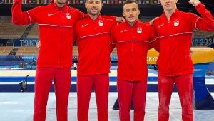 Artistik cimnastik elemelerinde Adem Asil, Ahmet Önder, Ferhat Arıcan ve İbrahim Çolak finale çıktı