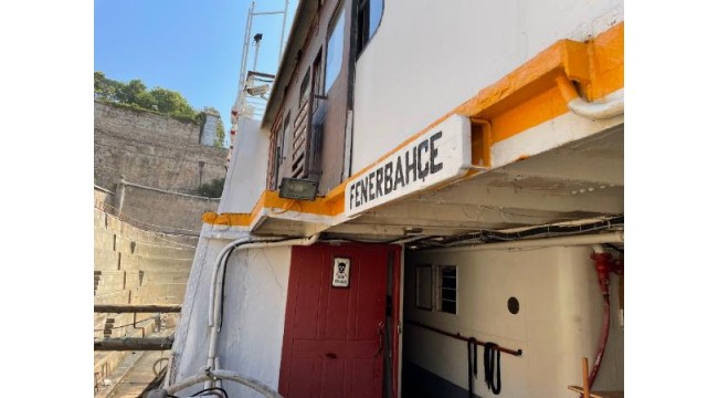 Şehir Hatları filosunun ilk gemilerinden olan Fenerbahçe vapuru restore ediliyor 