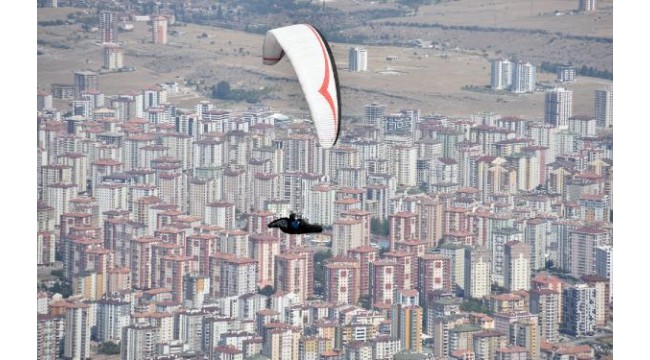 12'nci Ali Dağı Yamaç Paraşütü Mesafe Yarışması başladı