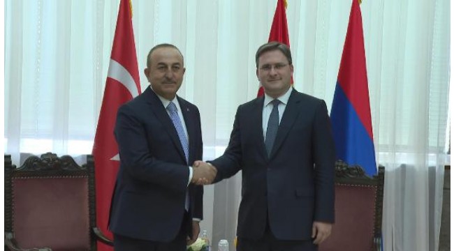 Bakan Çavuşoğlu, Sırbistan Dışişleri Bakanı Selakoviç ile görüştü