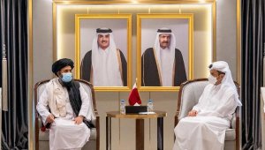 Katar Dışişleri Bakanı Al Thani, Taliban lideri Baradar ile görüştü