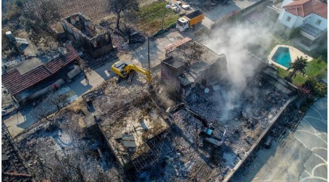 Manavgat'taki büyük yangın 5'inci gününde