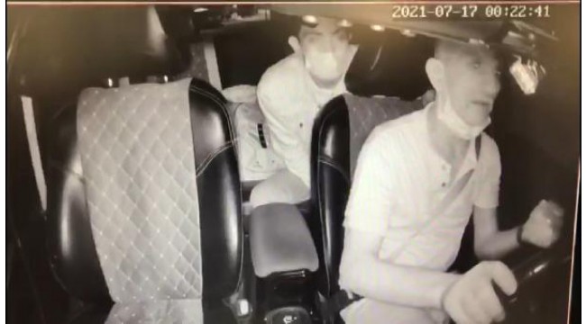 Takside gasp dehşeti: Gaspçı düşürdüğü cep telefondaki fotoğraftan tespit edildi