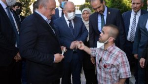 TBMM Başkanı Şentop, Kahramanmaraş'ta vatandaşlarla sohbet etti
