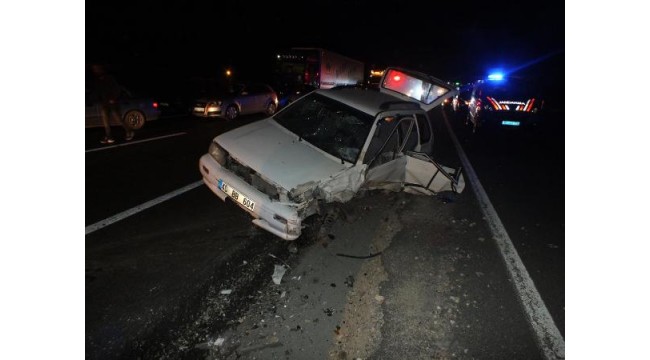 Yozgat'ta 4 otomobilin karıştığı kazada 7 kişi yaralandı