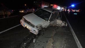 Yozgat'ta 4 otomobilin karıştığı kazada 7 kişi yaralandı