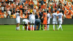 Adanaspor'da Berkan Fırat'ın maçta ayağı kırıldı