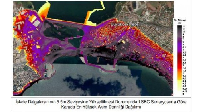 -  İstanbul'da  'tsunamiden kaçış' tabelaları