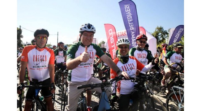 UNESCO Yolu'nda 7'nci Bisiklet Turu Başladı