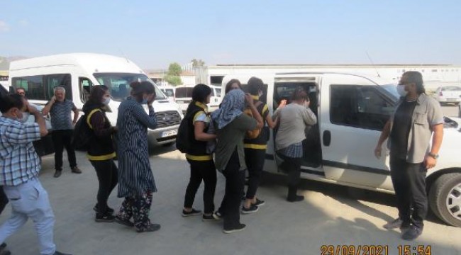 Yankesicilik yapan aynı aileden 4'ü kadın 5 şüpheli Aydın'da yakalandı