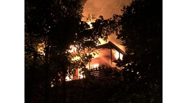 Zonguldak'ta aynı mahallede bir haftada ikinci yangın; 1 gözaltı