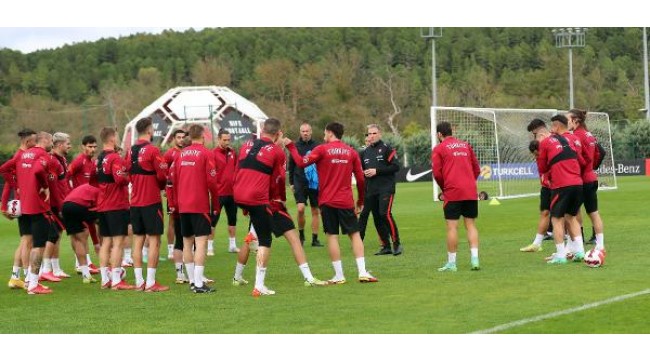 A Milli Futbol Takımı, Norveç karşılaşmasının hazırlıklarına devam etti