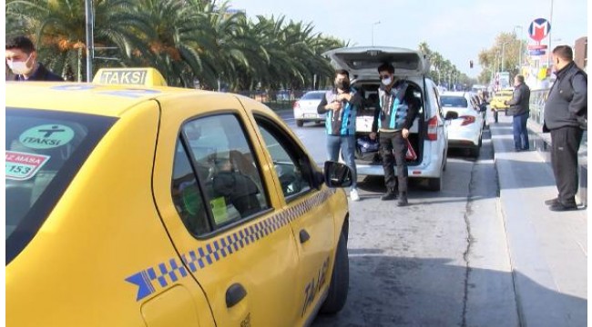 Fatih'te ceza yiyen taksicilerden ilginç gerekçeler