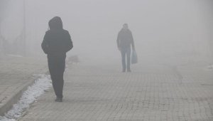 Yüksekova'da yoğun sis; görüş mesafesi 10 metreye düştü