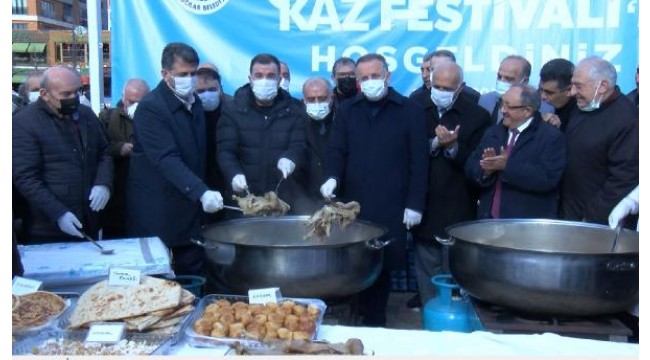 Bağcılar'da 1'inci Geleneksel Kaz Festivali düzenlendi