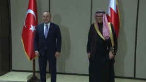 Dışişleri Bakanı Çavuşoğlu, Bahreyn Dışişleri Bakanı Al Zayani ile görüştü