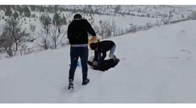 Elazığ'da donmak üzere olan güvenlik görevlisi son anda kurtarıldı